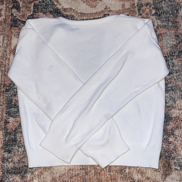 Julius Berger white cardigan size s 4 - Picture 4 of 5